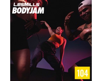 Hot Sale LesMills Q2 2023 Body Jam 104 New Release BJ104 DVD, CD & Notes